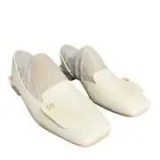 New Franco Sarto Teagan Square Toe Slingback Flats