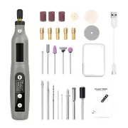 NEW Mini Electric Grinder Drill Cordless Engraving Pen Grinding Rotary DIY Kit