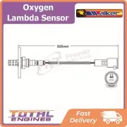 Walker Oxygen Lambda Sensor fits Daihatsu Applause 1.6L 4Cyl HDE (for: Daihatsu)