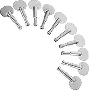 Mobestech 10pcs Music Box Key Accessories Windup Key Repair Musical Movement Replacement Jewelry Box Mechanism Set