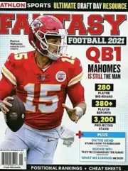Athlon Sports Fantasy Football 2021 Preview / Kansas City Chiefs Patrick Mahomes
