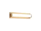 Jensen 1-Light LED Wall Sconce in Aged Gold