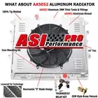 2Row Radiator Shroud Fan For Toyota Hilux KUN26R KUN16R 1KD Turbo Diesel 2005-13