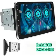 Android 13 Double 2Din 10.1" Car Stereo Radio GPS WiFi DVR Head Unit Audio 64GB