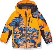 [Spyder] Unisex_Child Leader Jacket, Camouflage Maze p, 2 Years