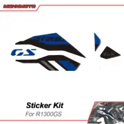 For 2023 2024 BMW R1300GS 3D Gel Motorcycle Swing Arm Decal Sticker Graphics Pad