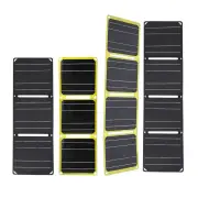 Outdoor Powerful Flexible Solar Panel 5V 28W Portable Battery Mobile Phone Charge PD 9V 12V for USB-A+USB-C Cells Power