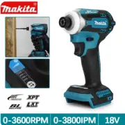 Makita DTD171 Brushless Impact Driver 18V Rechargeable Screwdriver Drills Tool