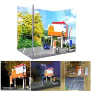 Initial D Remote Contol LED Scene for Car PARKING LOT 1:64 Scale