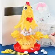 Fun Board Game Laying Chicken Interaction Toy Hand Eye Coordination Party Props