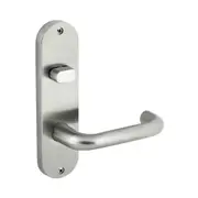 Dormakaba Door Lever Furniture Round End Plate w/ Turn Snib SSS 6703/30G