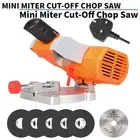 Max 45° Mini Miter Cut-Off Saw Kit For Table Chop Bench Saw Model Making Tools
