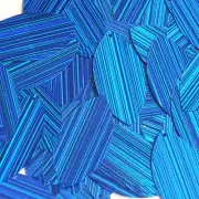 Royal Blue Navette Leaf Sequin 1.5 inch City Lights Reflective Couture Paillette