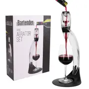 Bartender Red Wine Aerator Set with Pouring Stand