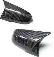 for B&MW 3 Series F30 F31 320i 328i 330i 335i View Mirror Cover Cap Carbon Fiber Mirror Covers Covers Trim Car Side Mirror Cover Exterior Mirrors (Color : Carbon Pattern)
