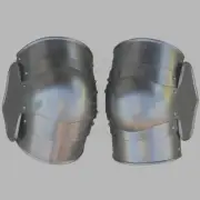 Medieval Steel Knee Caps Knight Armor Reenactment Steel Caps templar LARP SCA