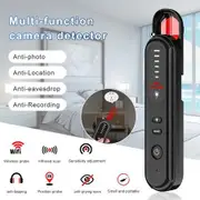 Portable Hidden Camera Detectors Anti Spy Detector Bug Spy Camera Finder Signal Scanner GPS Car Tracker Listening Devices Detector for Office,Airbnb,Hotels,Bathroom
