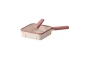 Neoflam Pippi 21cm pan with stand alon lid Induction ready Peach