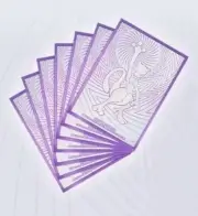 Pokemon Simplified Chinese 2024 Mewtwo Theme Card Sleeve Set (64 Pieces)