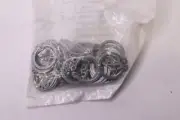 (50-Pk) Zoro Select Retain Ring Ext Carbon Steel 17mm Dia DSH-17STZ3X