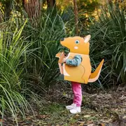 3D Cardboard Mila the Kangaroo Costume Kit