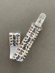 Baby Dummy Clips Pacifier Chain Soother Holder Strap Harry Potter