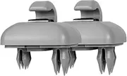 2Pcs Sun Visor Clip Holder Hook,Fit For A1 A3 A4 A5 Q3 Q5 S3 S4 S5 TT Allroad 8U0857562A Bracket Hanger Car Sun Visor Retainer