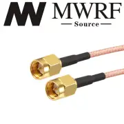 20" RG316 SMA Male to SMA Male RF RG316 Pigtail Coax Jumper Cable; US Stock