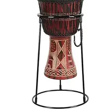 Drum Holder Stand - Multipurpose Carbon Steel Drum Floor Stand,Percussion Standing Support, Stable Instrument Holder for Home, Studio