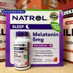 美國原裝進口 NATROL MELATONIN 褪黑素 幫助睡眠 5MG 250粒 草莓味 包包