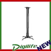 Brateck Steel Projector Ceiling Mount in Black Fit most Projectors Up to 13.5kg