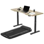 NNEDSZ Fitness V-FOLD Treadmill with ErgoDesk Automatic Standing Desk 1500mm in