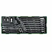 TOPTUL Reverse Ratchet Combination Wrench - 15 Piece GTA1541