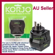 AUS &NZ Travel Adapter Charger US/CA/UK/EU/JP/China/Asia to AU Plug to Universal