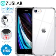 For Apple iPhone SE 2022 3rd Gen 8 7 Case Zuslab Clear Slim Shockproof Cover