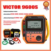 VICTOR 9600S Digital High Voltage Insulation Tester Insulation Resistance Tester