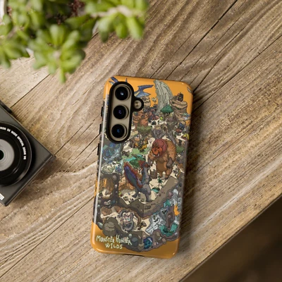 MH Wilds Tough Phone Case, Gemma Tough Phone Case, Monster Hunter Phone Case