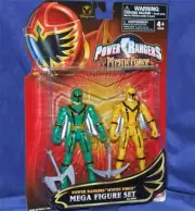 Power Rangers Mystic Force Disney Exclusive Green & Yellow New Factory Sealed
