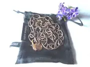 Men's Dyrberg/Kern Antique Finish Copper Base Metal Chain-length 90 cm