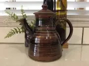 POTTERY COFFEE POT BEAUTIFUL STUDIO POTTERY 1.3 Ltr Capacity POTTER STAMPED