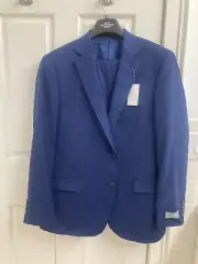 HART SCHAFFNER NAVY W/ BLUE 1/4 STRIPE