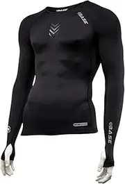 [BASE Compression] Base + NBL Men's Long Sleeve Compression Tee - Black - 2XL