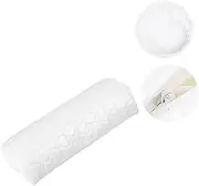 Gatuida Portable Nail Cushion Hand Rest Pillow for Manicure Art Comfortable Wrist Support for Salon and Home Use Design White Color for Nail Technicians