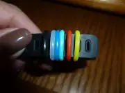 Keeper Saver Band Clasp Holder 6 Pcs Assorted colors for Fitbit Flex Alta Garmin
