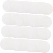 NOLITOY 100 Pcs Filter Paper Qualitative Filtration Medium Coffee Paper Filter for Espresso Machine Coffee Filters for Coffee Machine Filter Filtering Material Coffee Filter Filter White