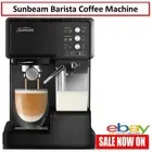 Sunbeam Coffee Machine Espresso Cappuccino Automatic Beverage Latte Maker Black