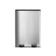 40L 2 Compartment Stainless Steel Recycle Bin