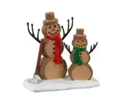 Lemax Log Snowmen - 34095
