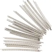 DRESSOOS 40pcs Acoustic Guitar Fret Wire White Copper Fretboard Replacement Wires for Guitar Repair and DIY for Beginners and Luthiers Sound Upgrade