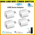Mini USB timer with wifi and app Wireless USB Smart Adaptor Power Switch Remote